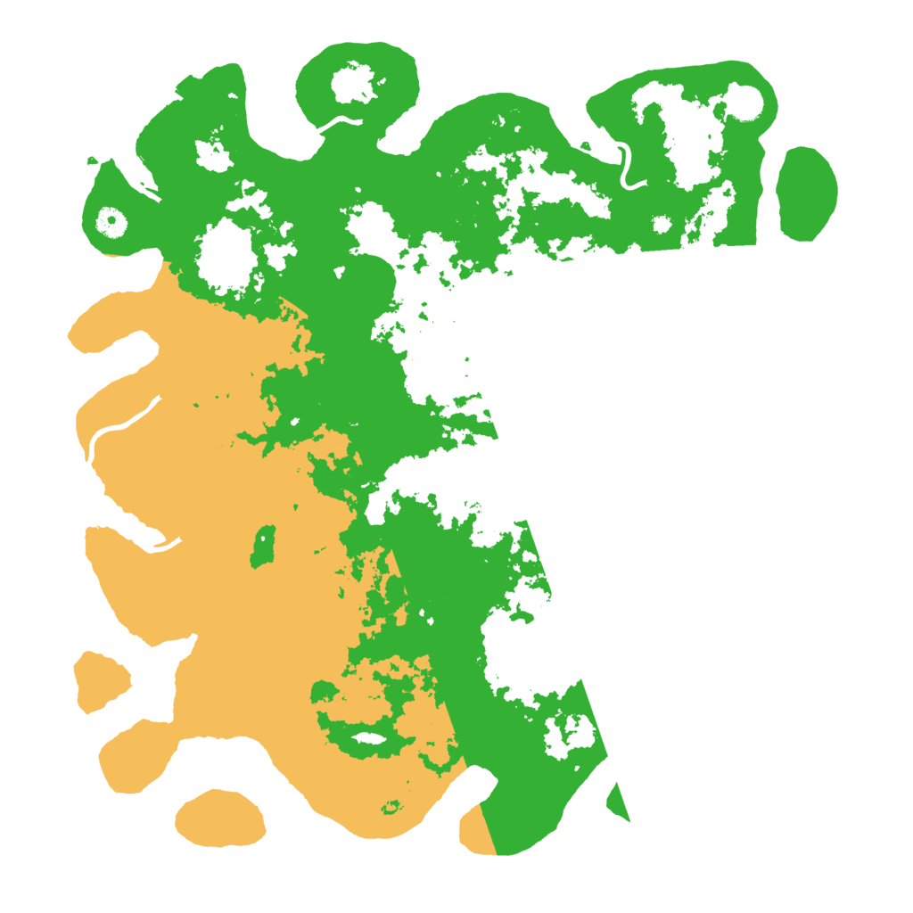 Biome Rust Map: Procedural Map, Size: 4500, Seed: 73341