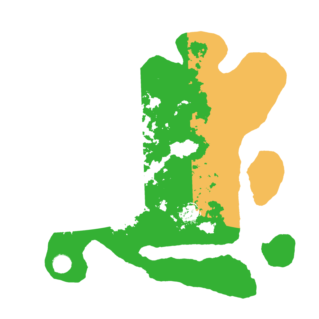 Biome Rust Map: Barren, Size: 3000, Seed: 1887747402