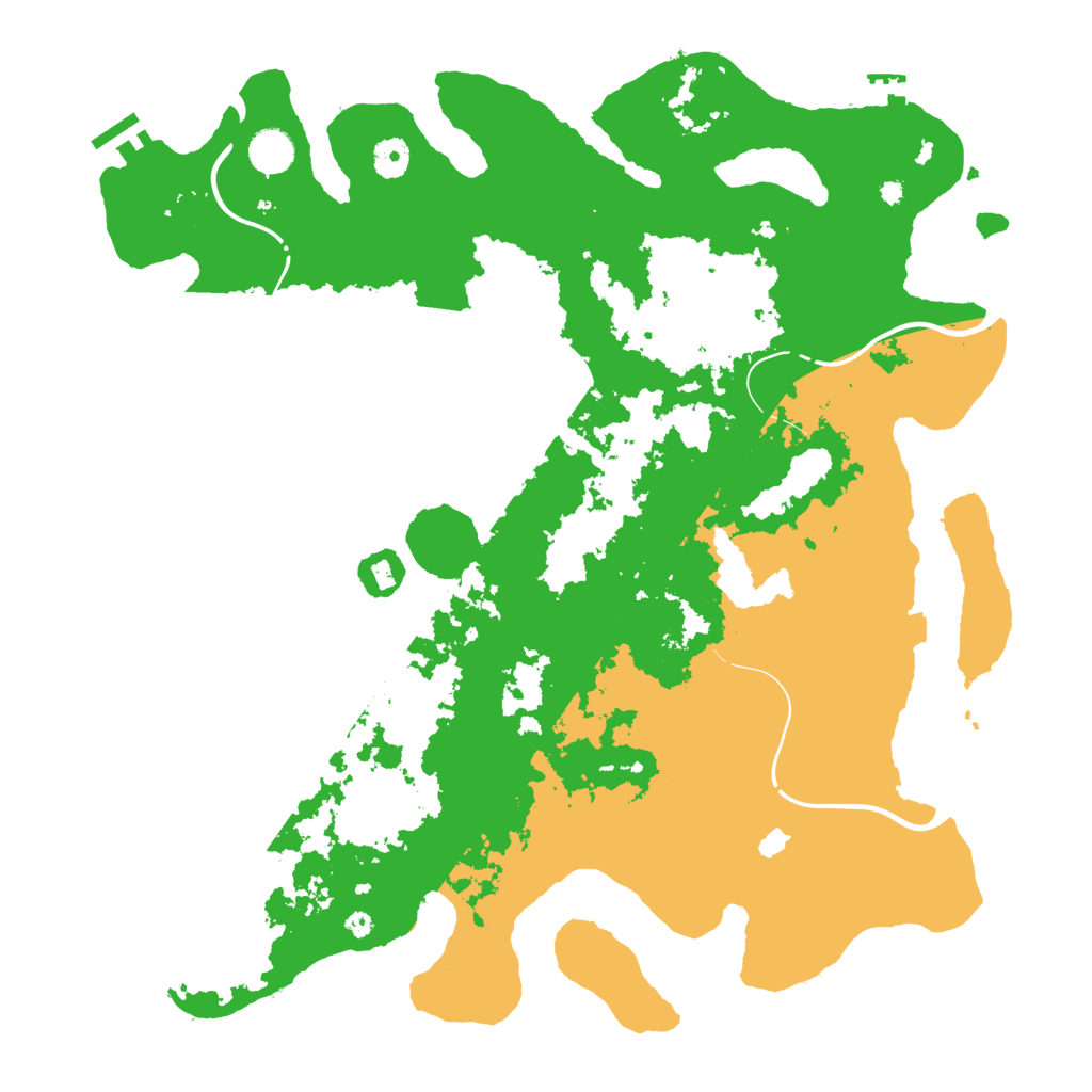 Biome Rust Map: Procedural Map, Size: 4250, Seed: 1386684293