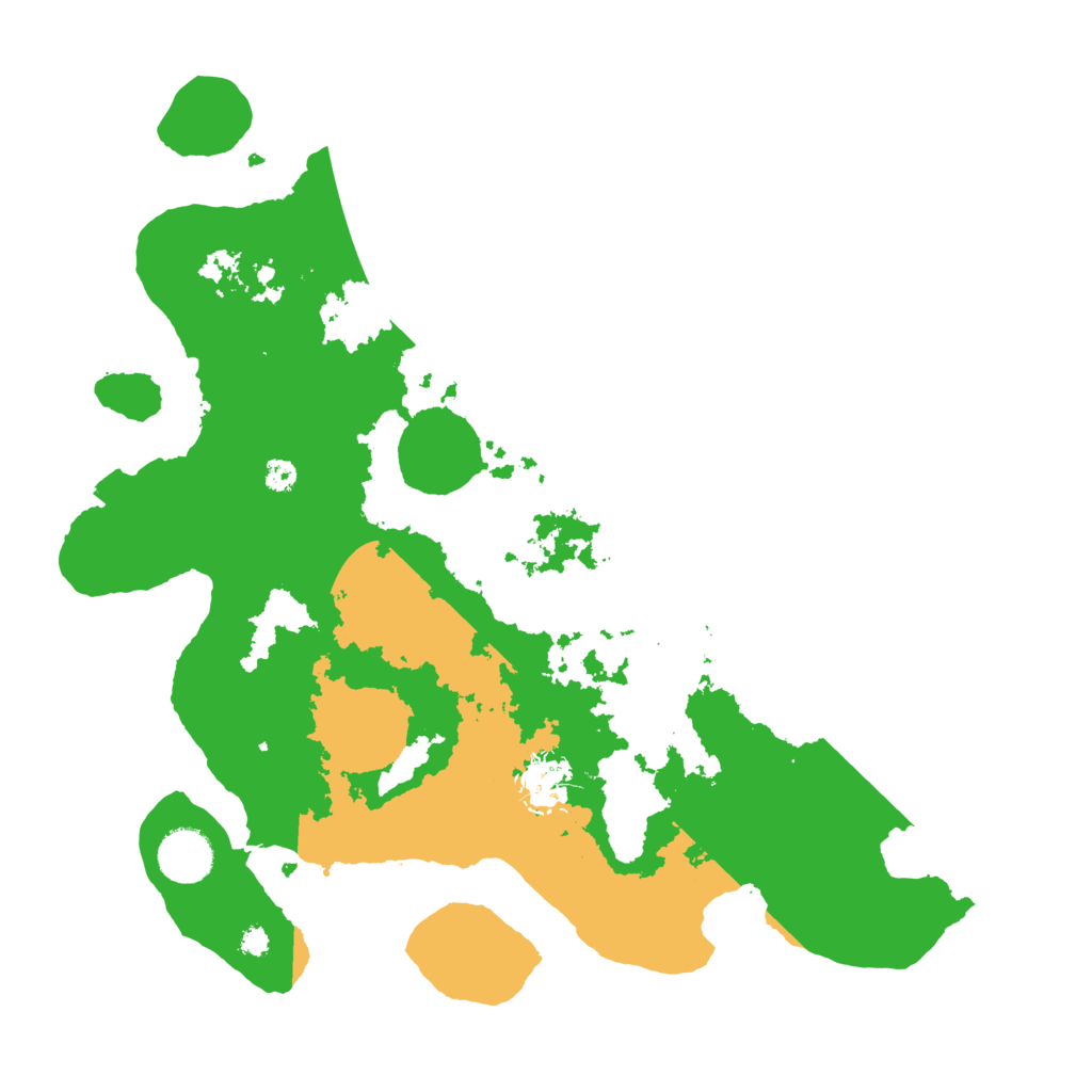 Biome Rust Map: Procedural Map, Size: 3500, Seed: 263373000