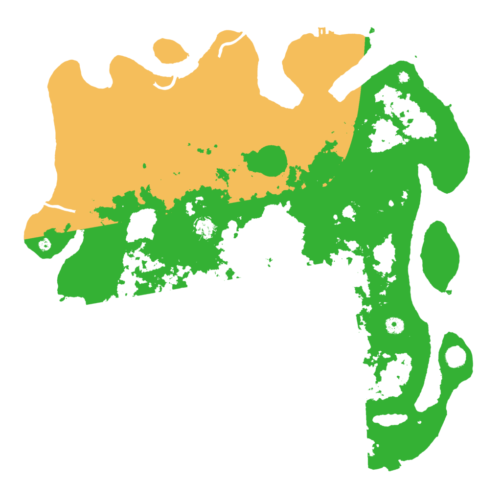 Biome Rust Map: Procedural Map, Size: 4250, Seed: 1006110046