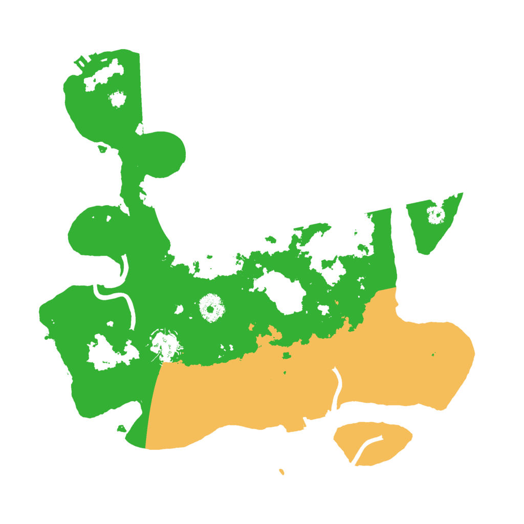 Biome Rust Map: Procedural Map, Size: 3000, Seed: 416842012