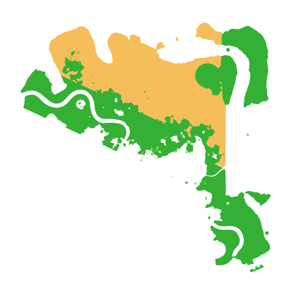 Biome Rust Map: Procedural Map, Size: 3250, Seed: 1020578742