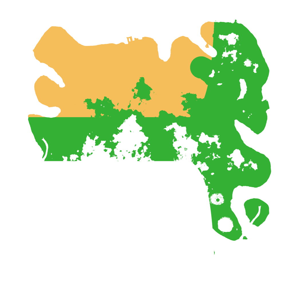 Biome Rust Map: Procedural Map, Size: 3500, Seed: 8023818