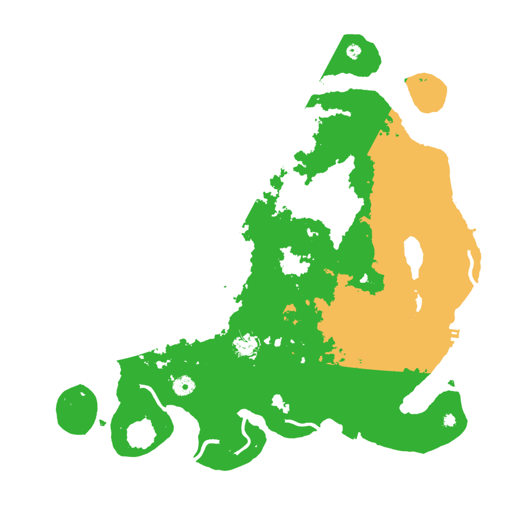 Biome Rust Map: Procedural Map, Size: 3700, Seed: 1360696212