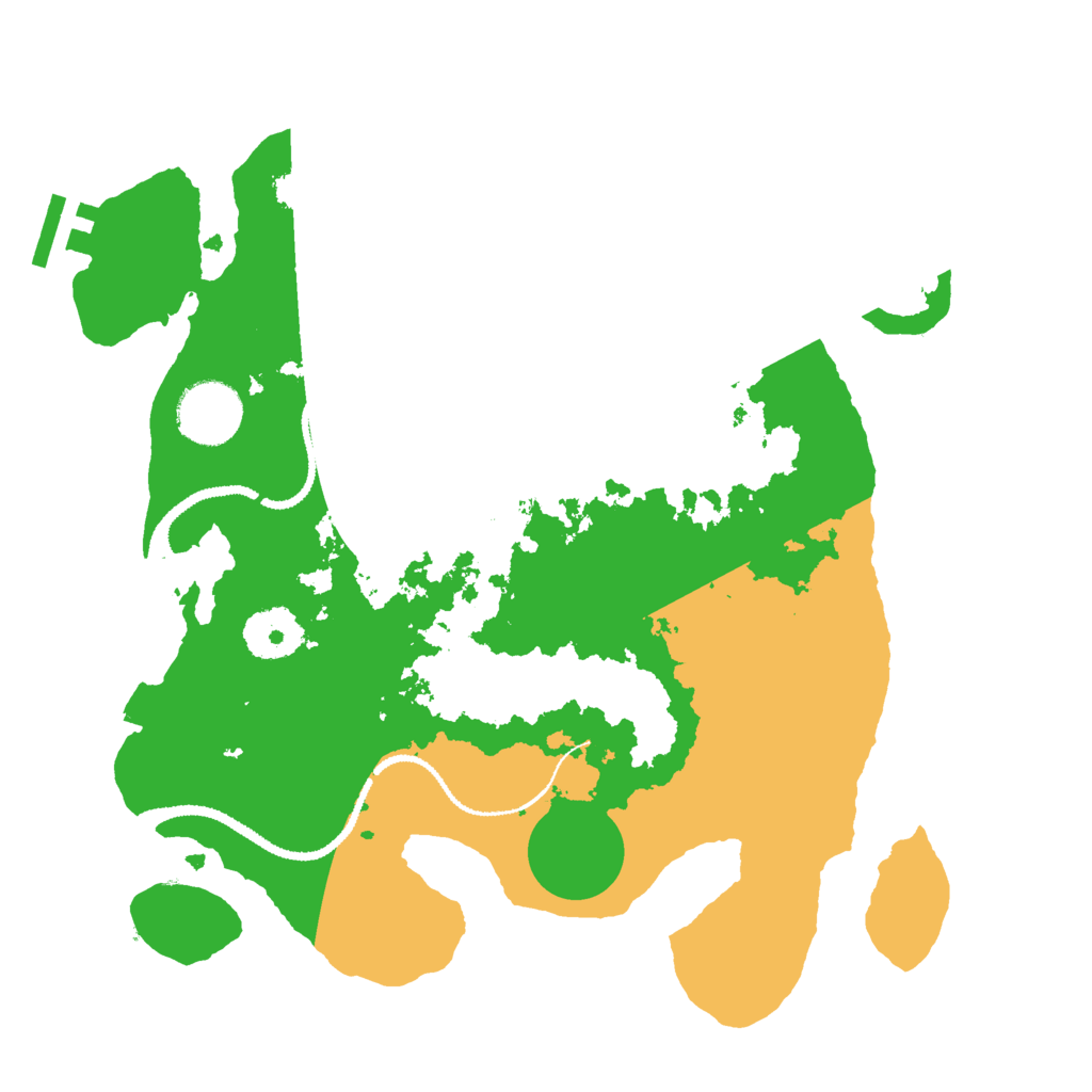 Biome Rust Map: Procedural Map, Size: 3000, Seed: 679460994