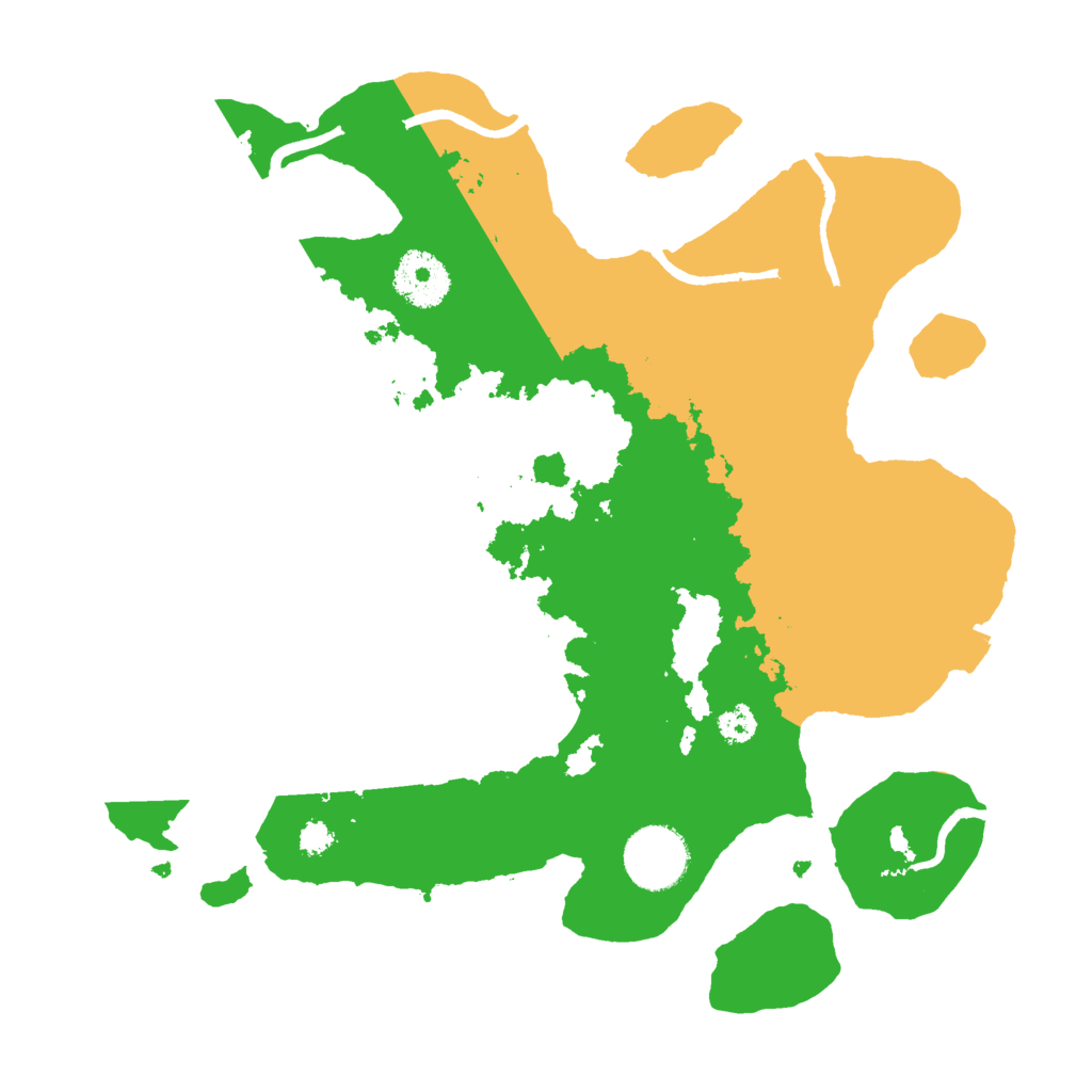 Biome Rust Map: Procedural Map, Size: 3000, Seed: 271549097