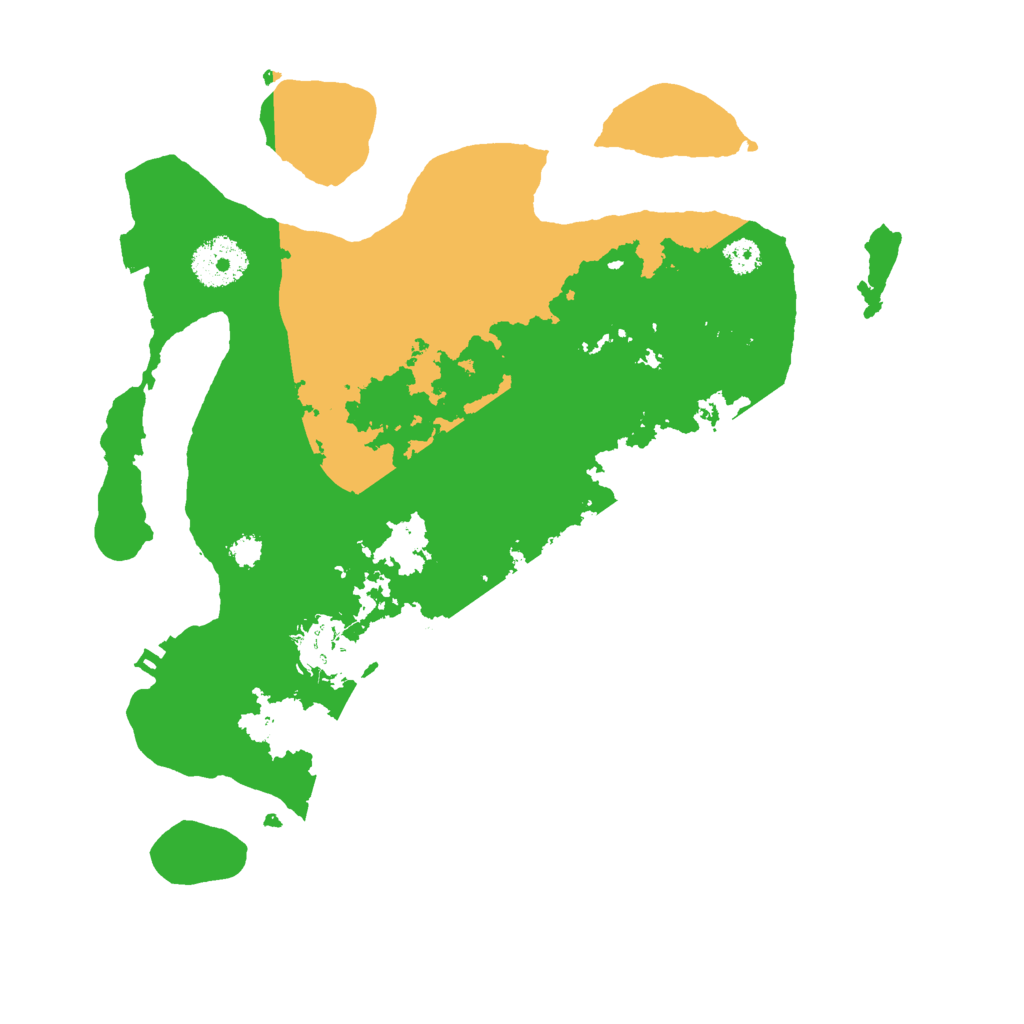 Biome Rust Map: Procedural Map, Size: 3000, Seed: 2005778680