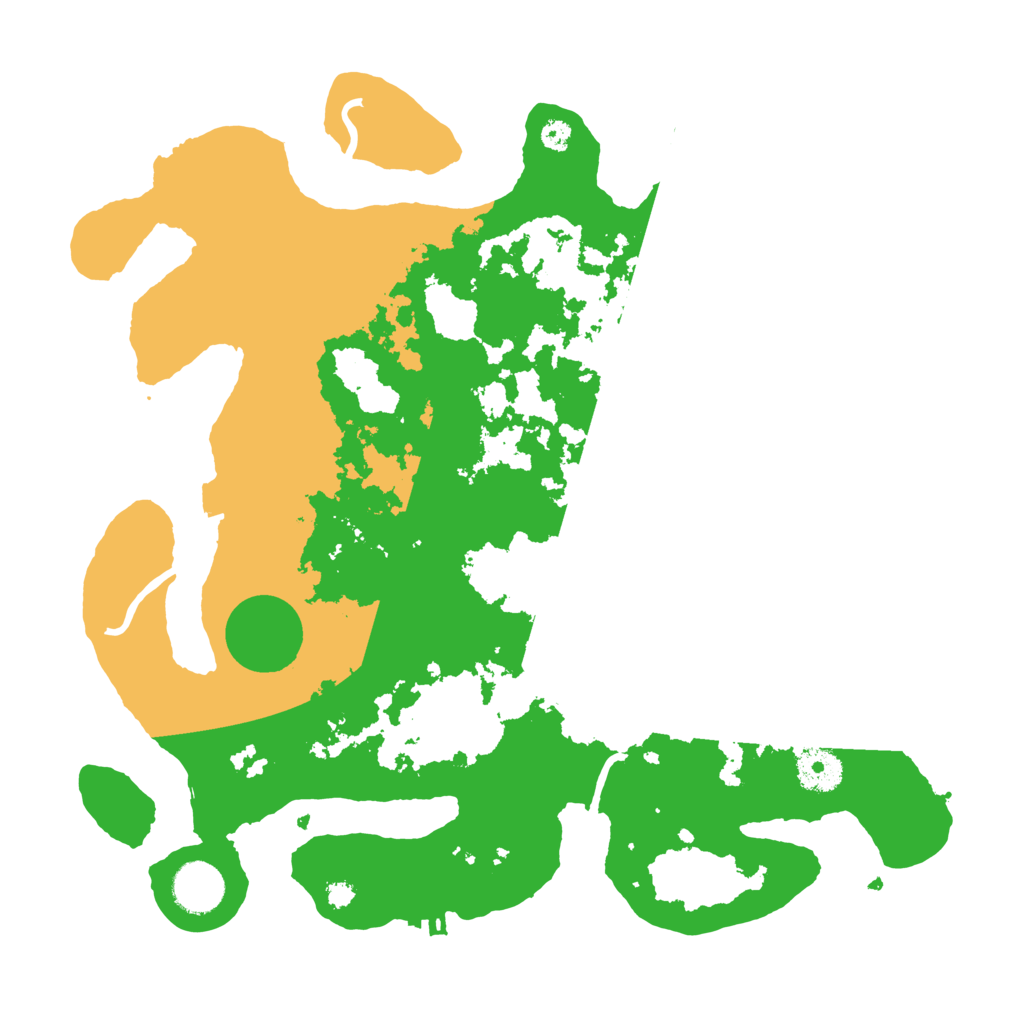 Biome Rust Map: Procedural Map, Size: 3500, Seed: 1769583