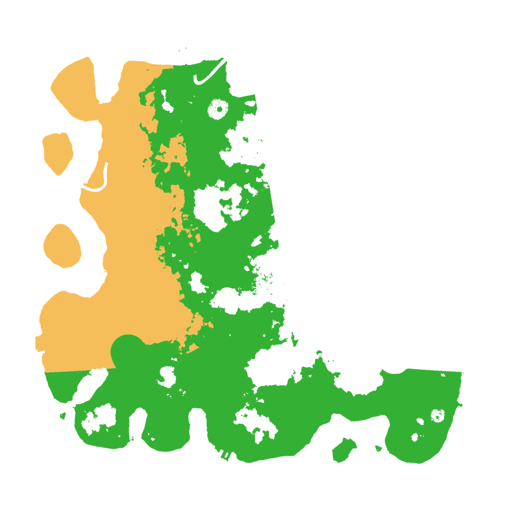 Biome Rust Map: Procedural Map, Size: 3800, Seed: 128716721