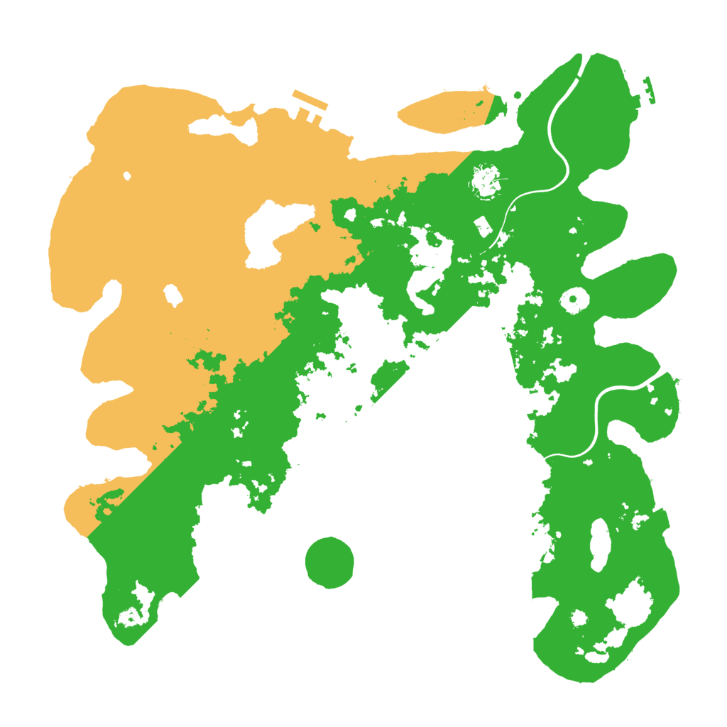 Biome Rust Map: Procedural Map, Size: 4000, Seed: 173081852