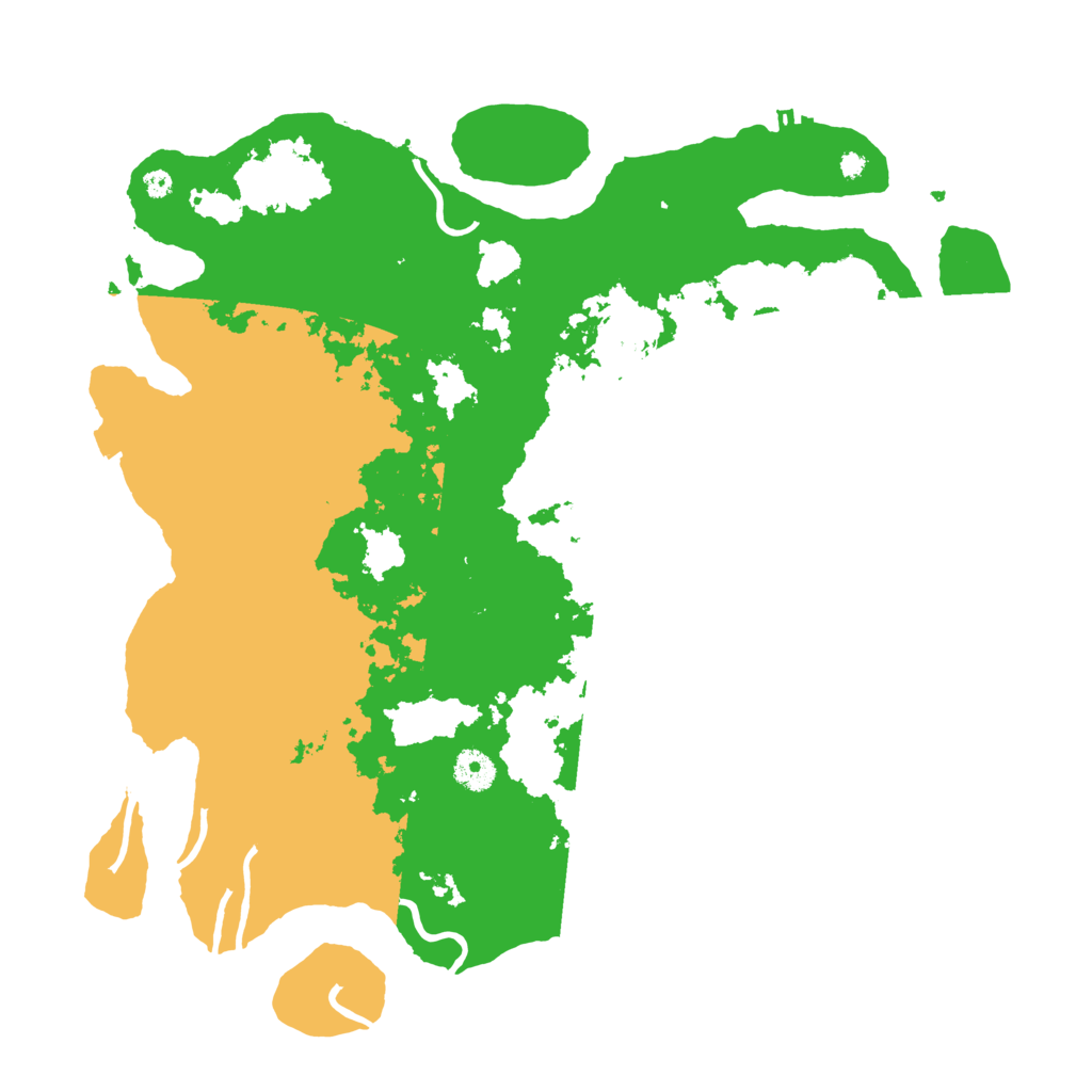 Biome Rust Map: Procedural Map, Size: 4000, Seed: 667856638