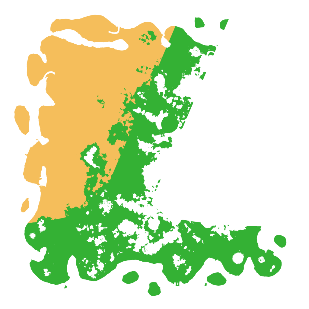 Biome Rust Map: Procedural Map, Size: 5000, Seed: 2030728039