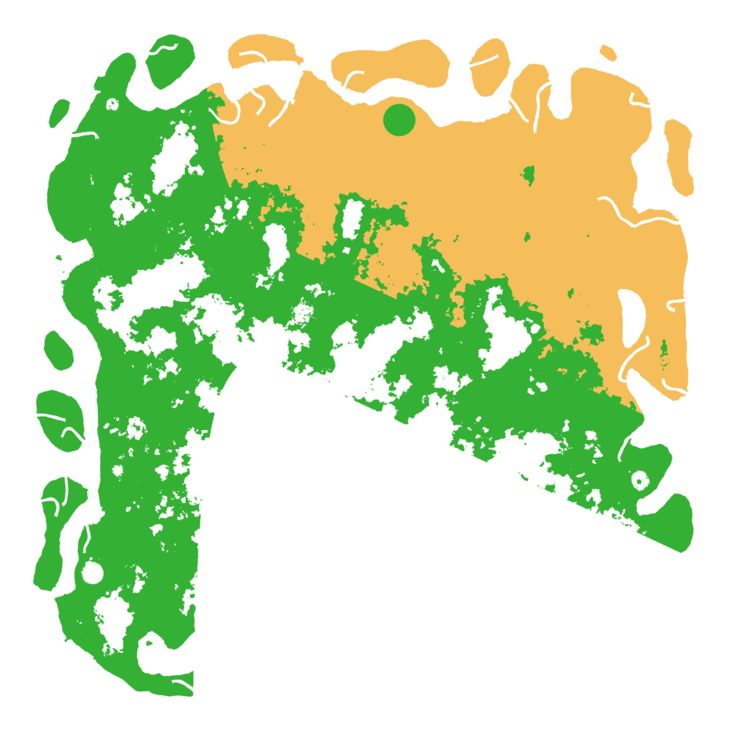Biome Rust Map: Procedural Map, Size: 6000, Seed: 947377
