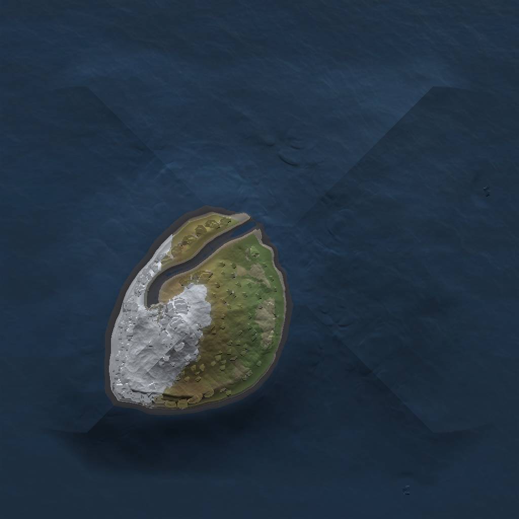 Rust Map: Procedural Map, Size: 1000, Seed: 2082911832, 3 Monuments