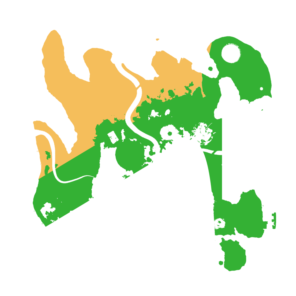 Biome Rust Map: Procedural Map, Size: 2750, Seed: 517338964