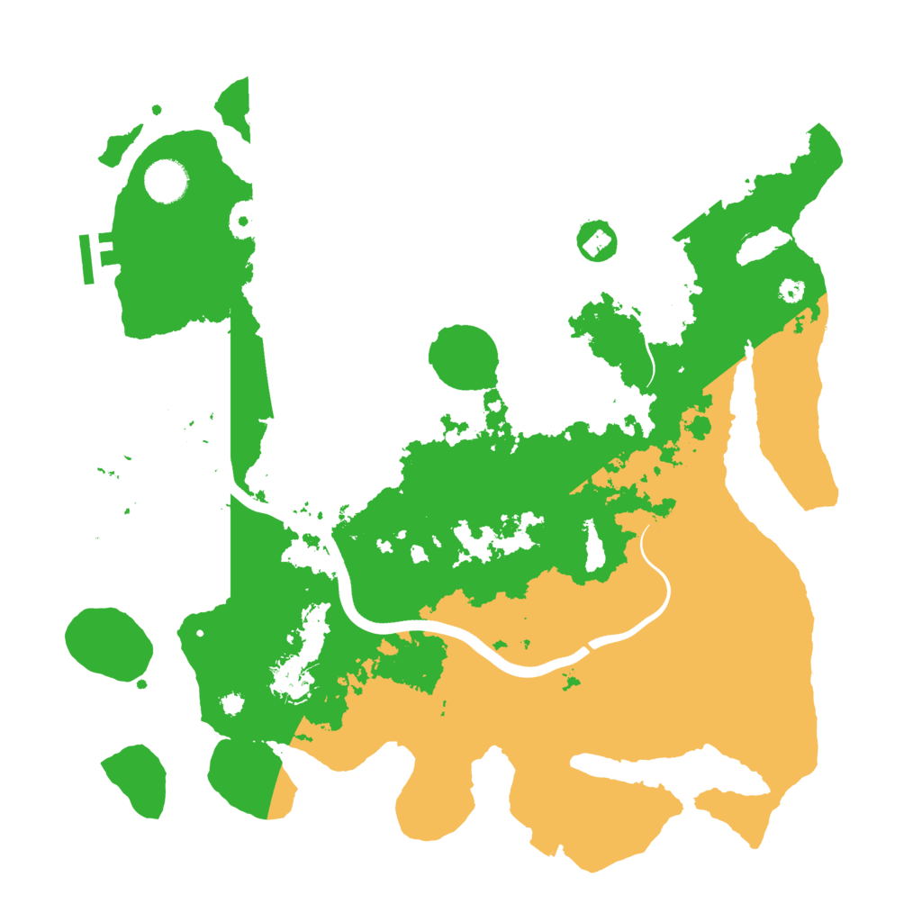 Biome Rust Map: Procedural Map, Size: 3750, Seed: 1039611372