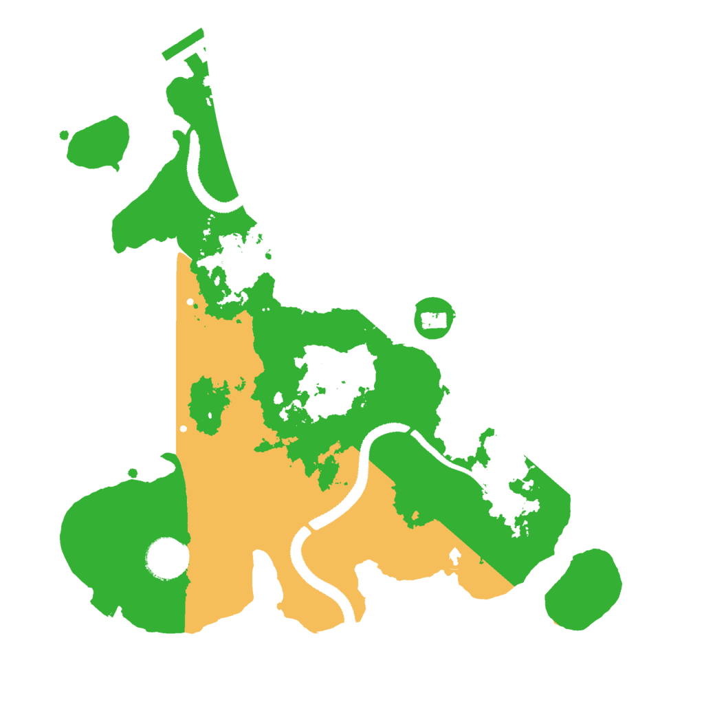 Biome Rust Map: Procedural Map, Size: 3000, Seed: 9062843
