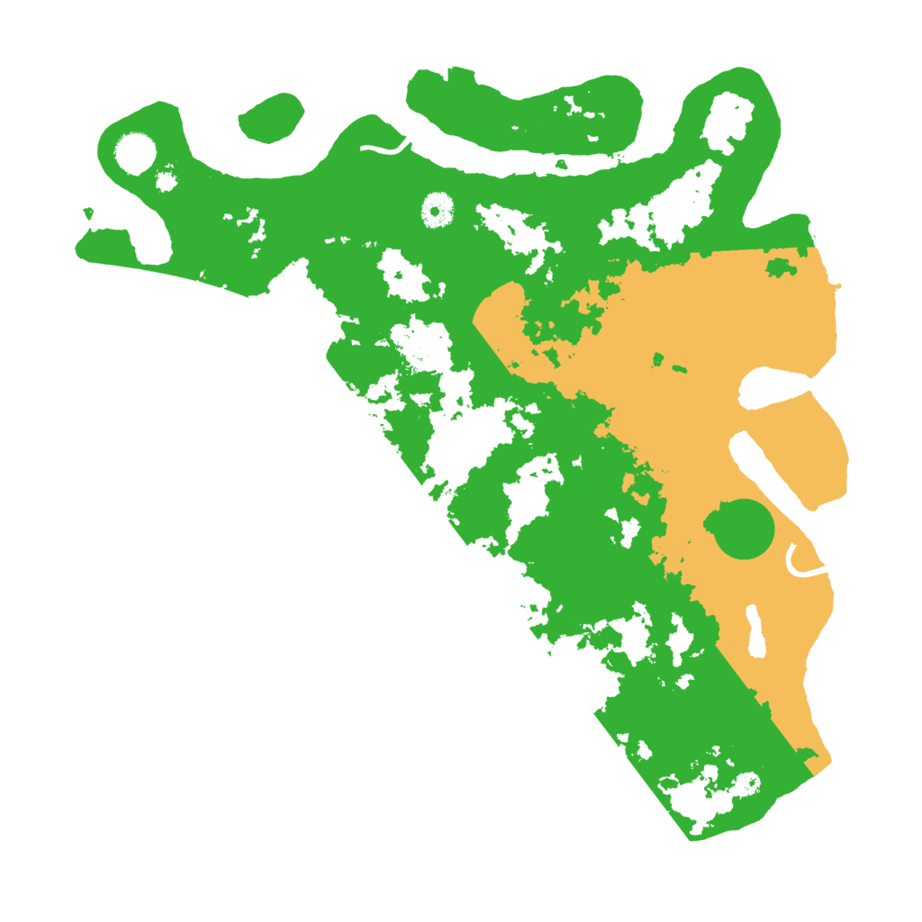 Biome Rust Map: Procedural Map, Size: 4000, Seed: 1245541