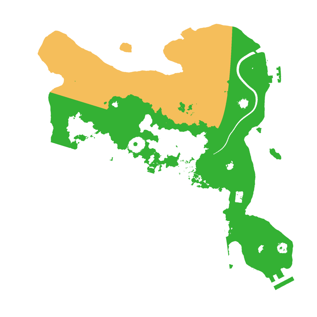 Biome Rust Map: Procedural Map, Size: 3000, Seed: 1785387961