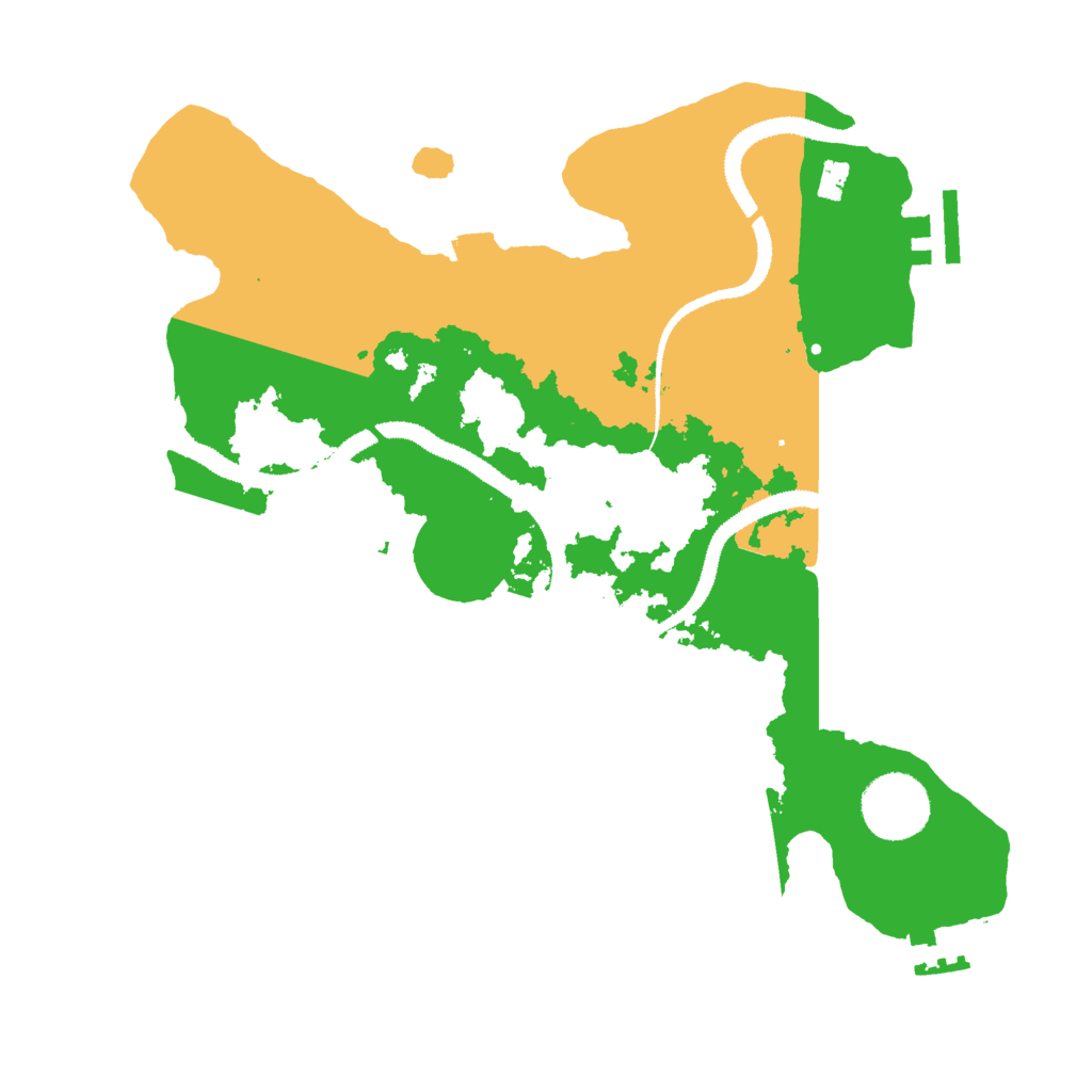Biome Rust Map: Procedural Map, Size: 3000, Seed: 1785387961