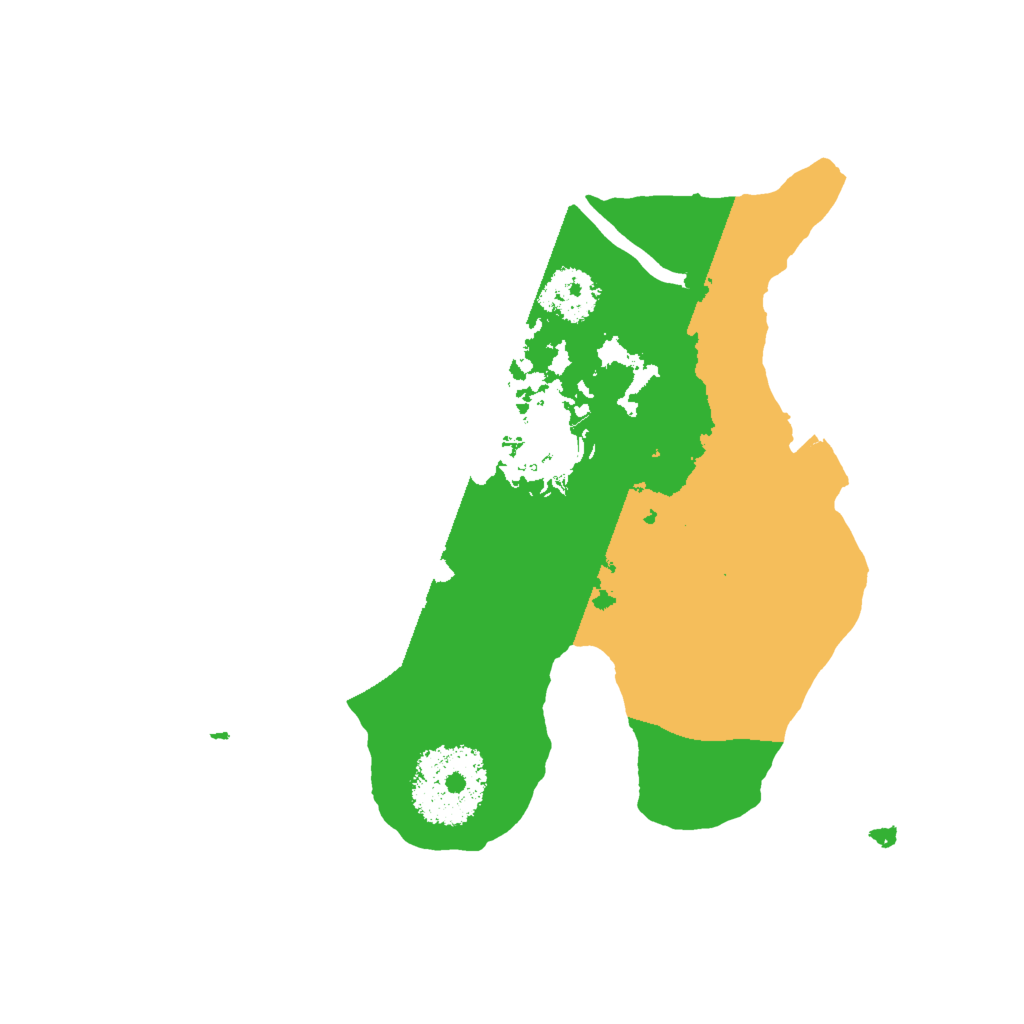 Biome Rust Map: Procedural Map, Size: 2000, Seed: 2125311050