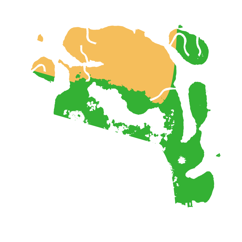 Biome Rust Map: Procedural Map, Size: 3000, Seed: 17603