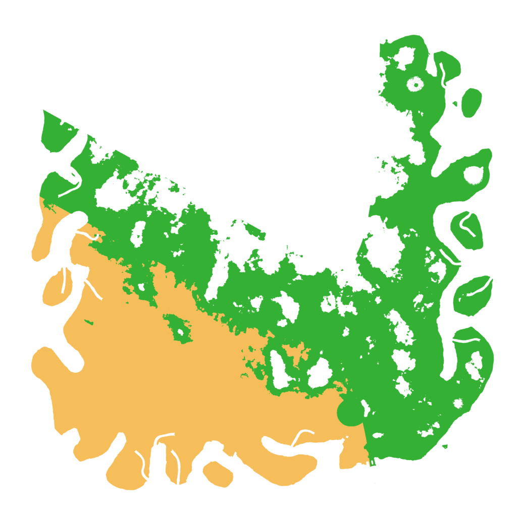 Biome Rust Map: Procedural Map, Size: 5000, Seed: 1512312818