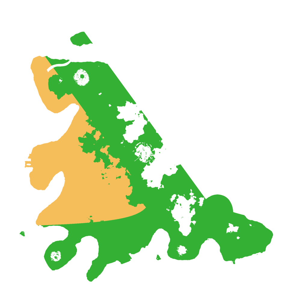 Biome Rust Map: Procedural Map, Size: 3000, Seed: 345549981
