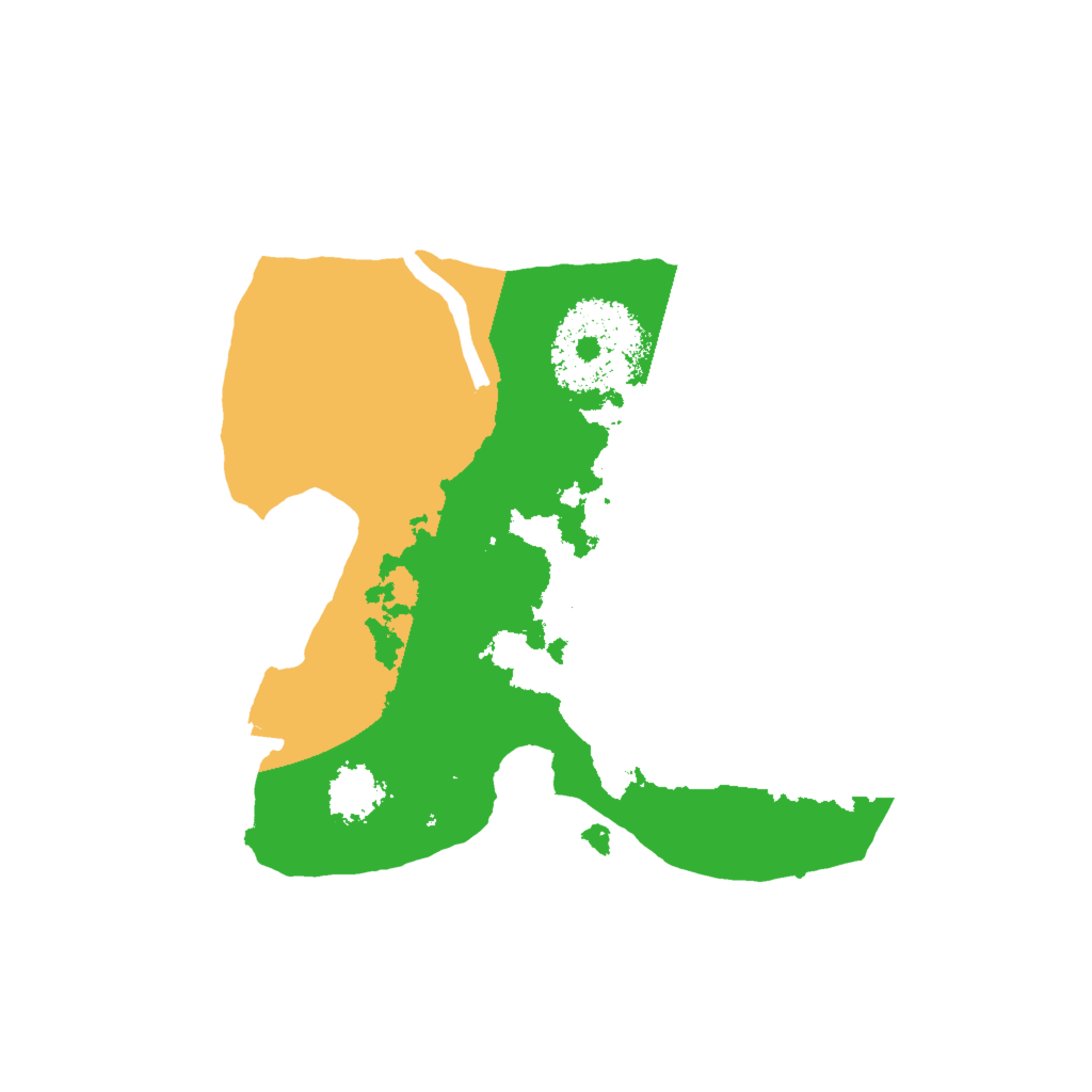 Biome Rust Map: Procedural Map, Size: 1800, Seed: 564142