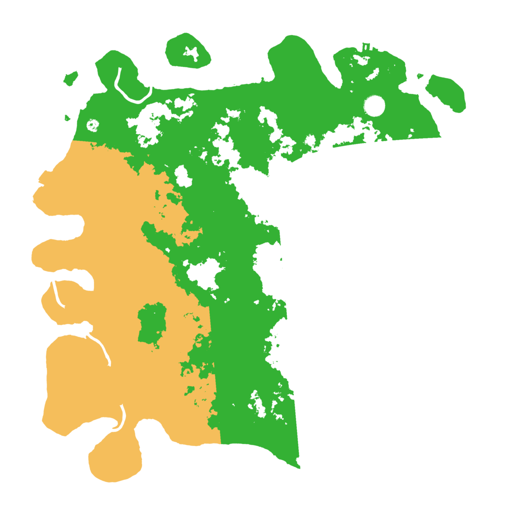 Biome Rust Map: Procedural Map, Size: 4250, Seed: 629414673