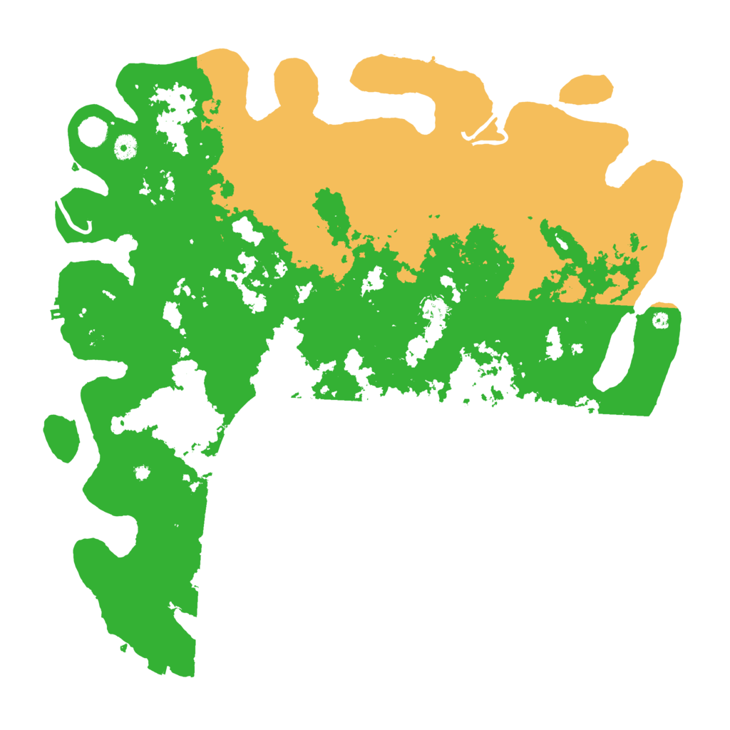 Biome Rust Map: Procedural Map, Size: 4500, Seed: 8854210