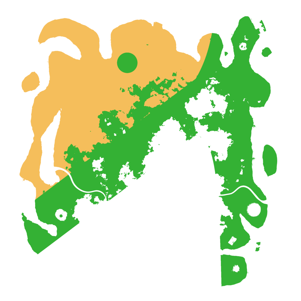 Biome Rust Map: Procedural Map, Size: 3900, Seed: 1564952575