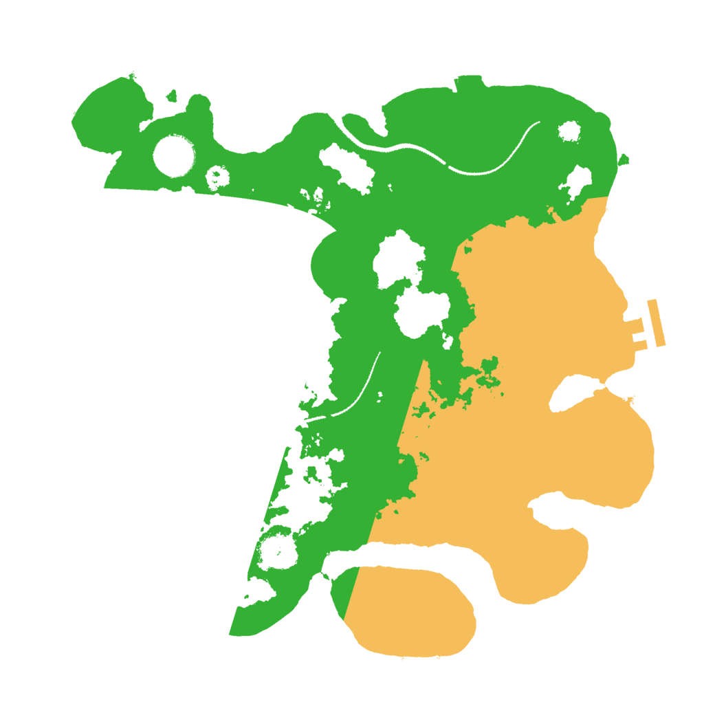 Biome Rust Map: Procedural Map, Size: 3000, Seed: 1786655636