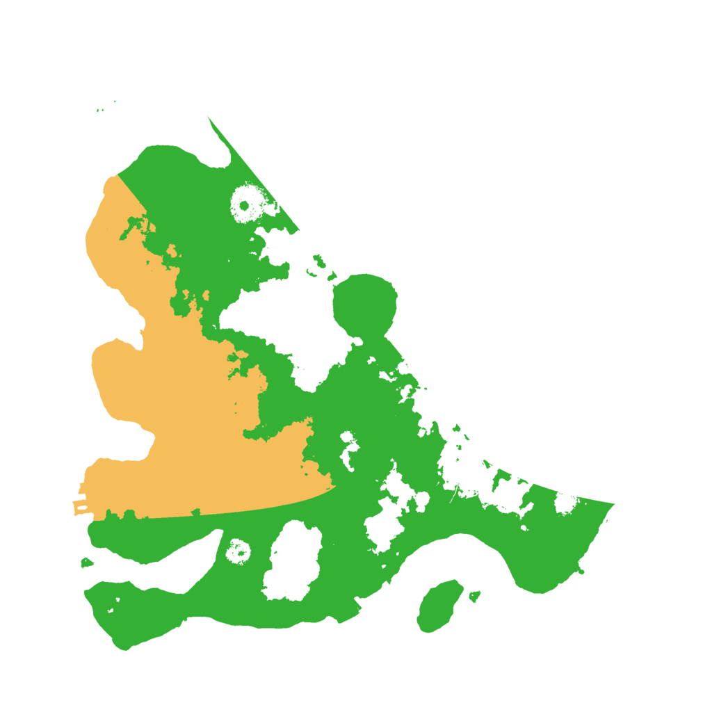 Biome Rust Map: Procedural Map, Size: 3000, Seed: 554955021