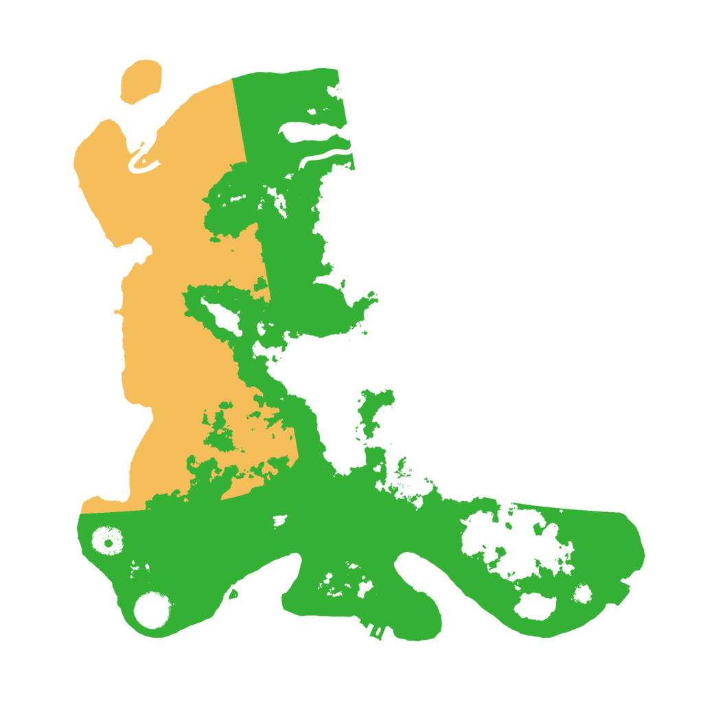 Biome Rust Map: Procedural Map, Size: 3500, Seed: 2125084692