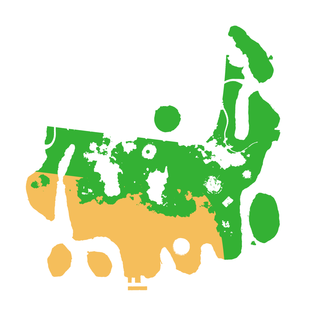Biome Rust Map: Procedural Map, Size: 3250, Seed: 1925401785