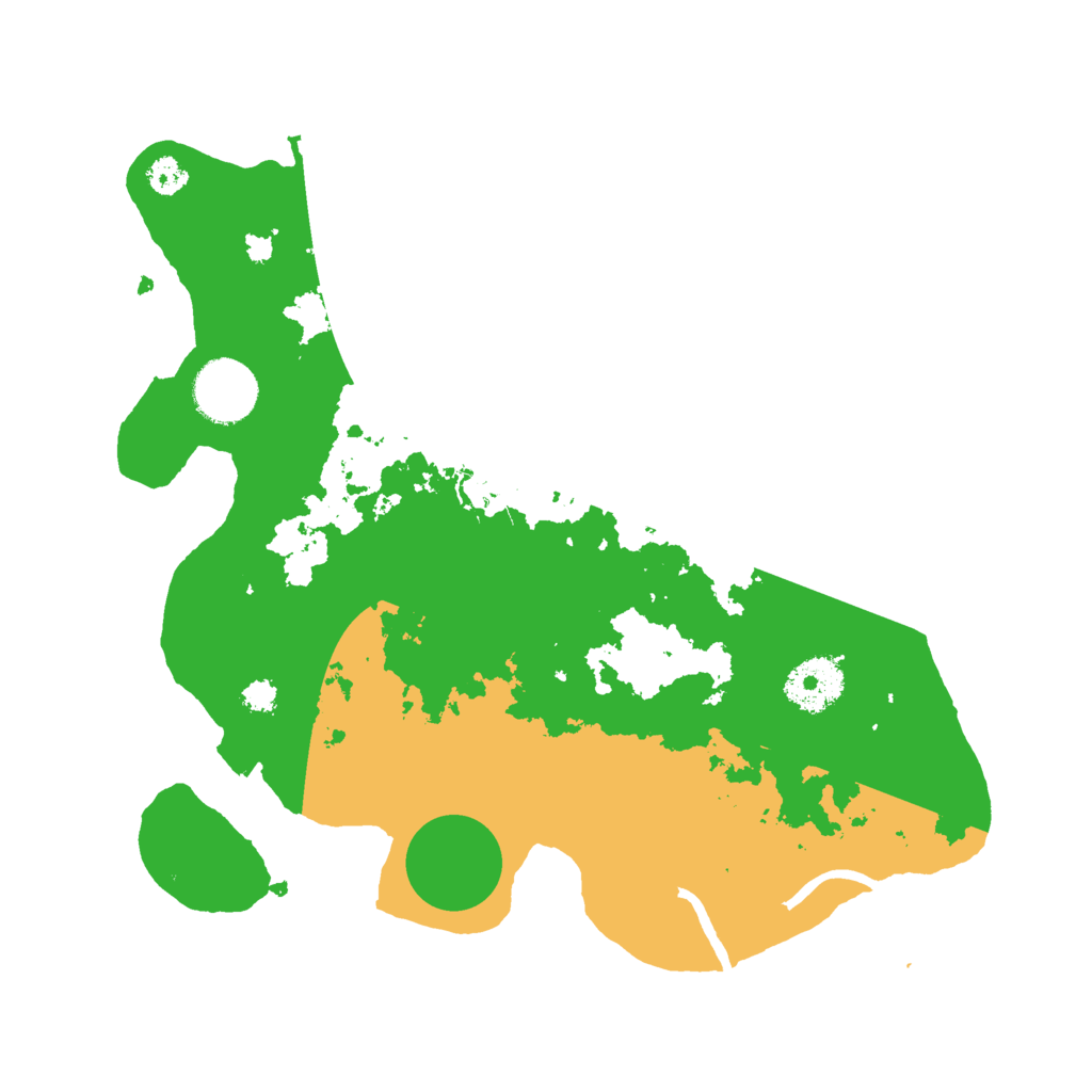 Biome Rust Map: Procedural Map, Size: 3000, Seed: 53275482