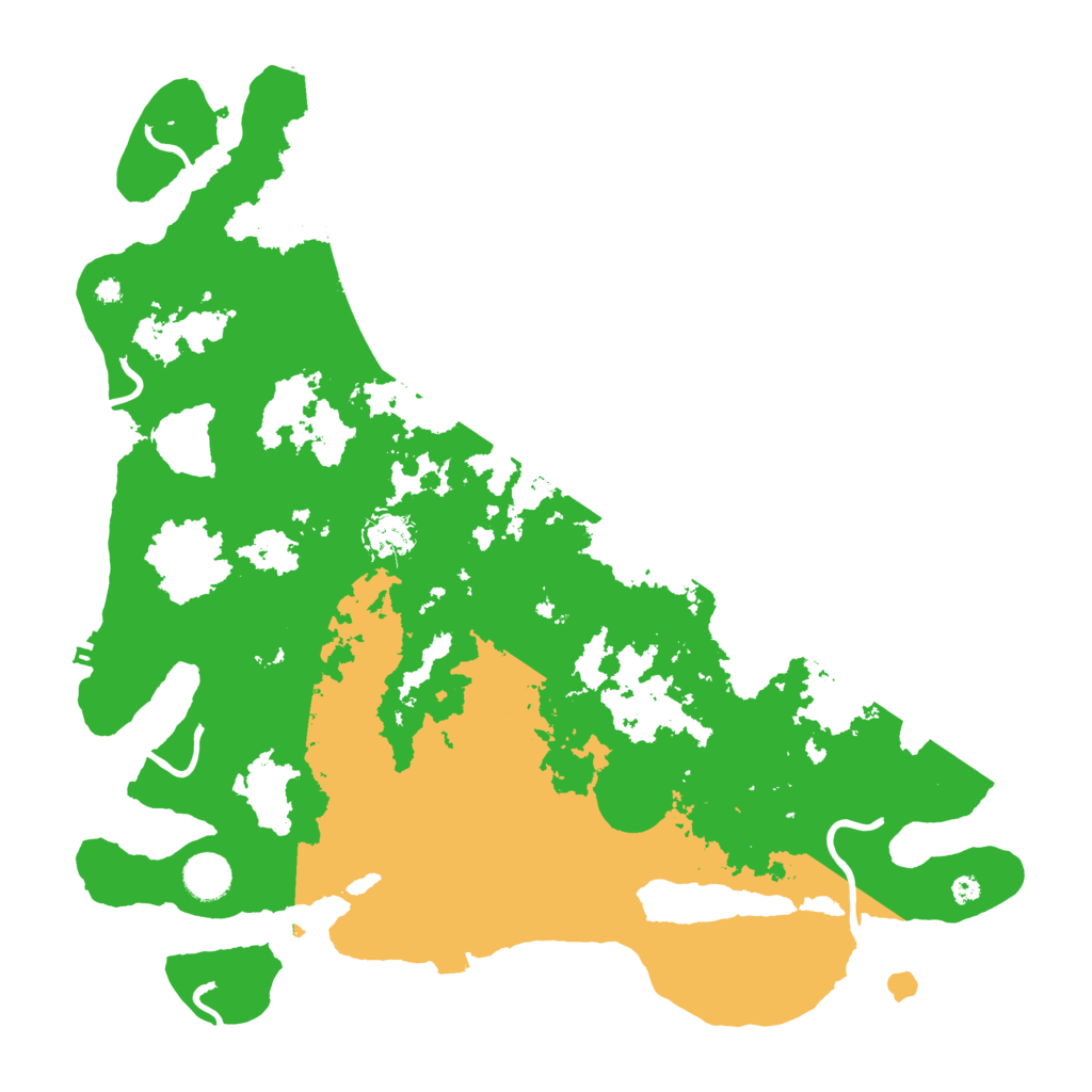 Biome Rust Map: Procedural Map, Size: 4000, Seed: 3432982