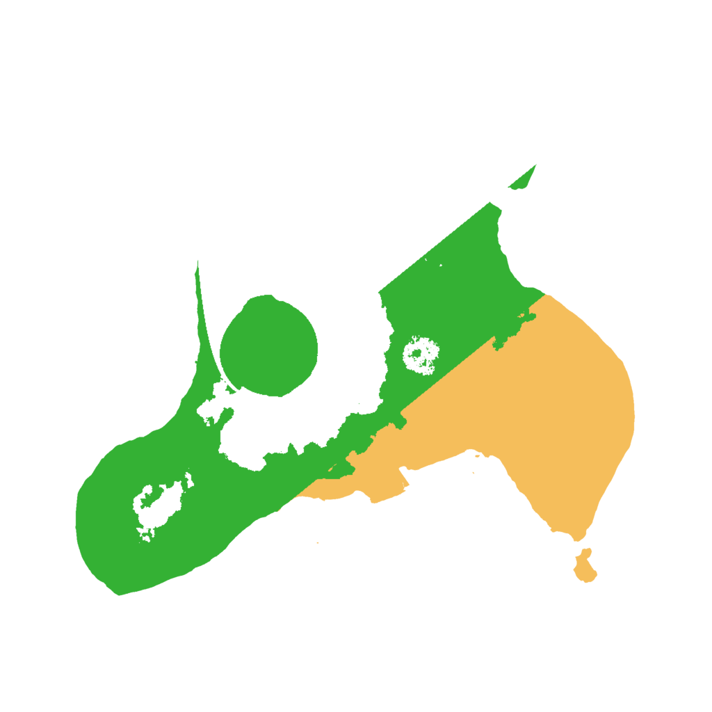 Biome Rust Map: Procedural Map, Size: 2000, Seed: 2802