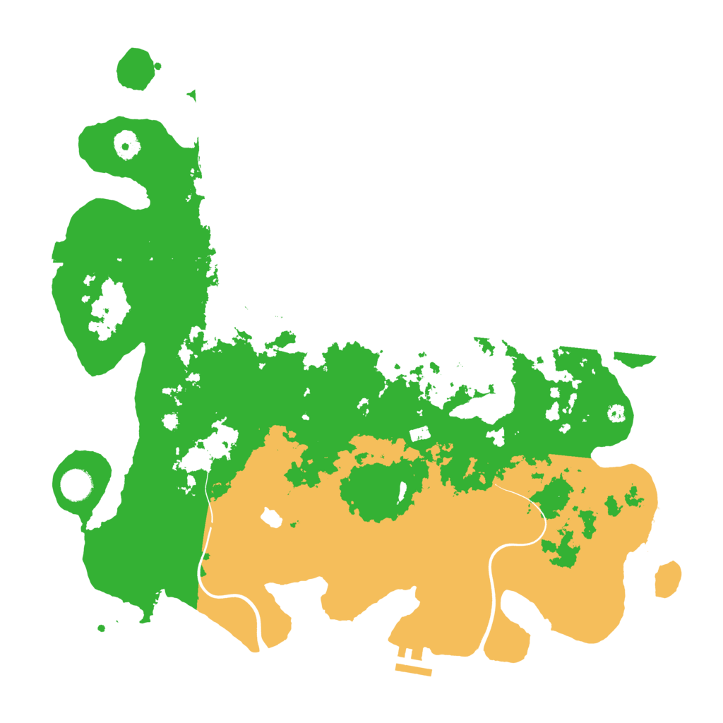 Biome Rust Map: Procedural Map, Size: 4000, Seed: 1976684496