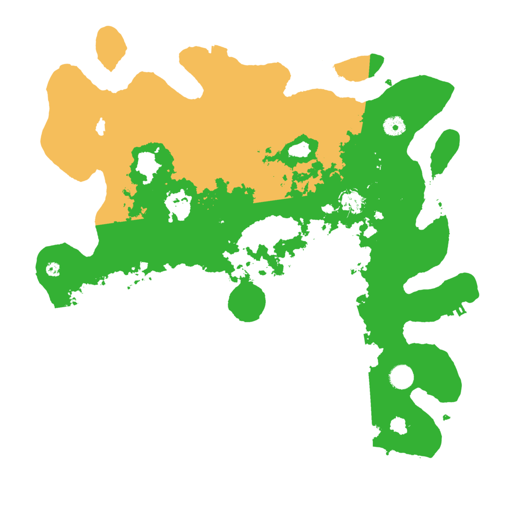 Biome Rust Map: Procedural Map, Size: 3700, Seed: 34928830