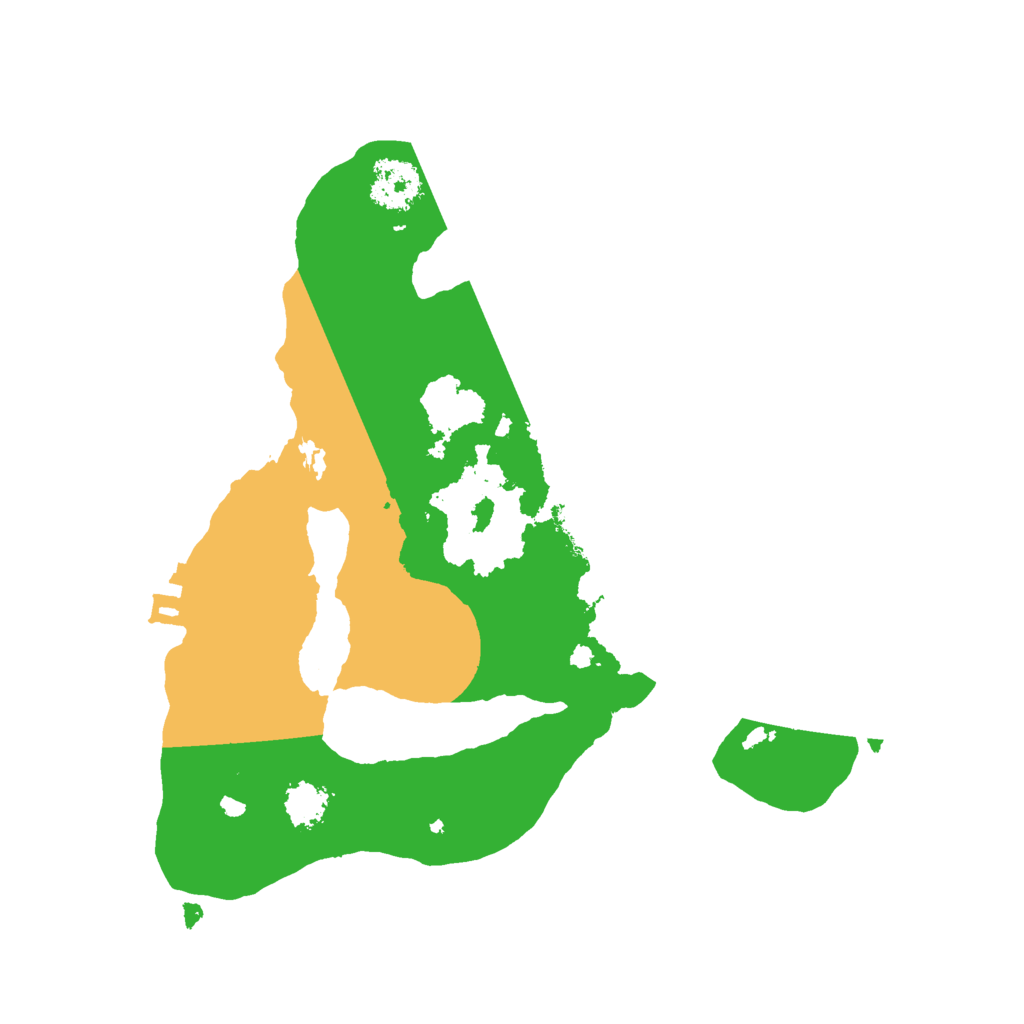 Biome Rust Map: Procedural Map, Size: 2125, Seed: 54417