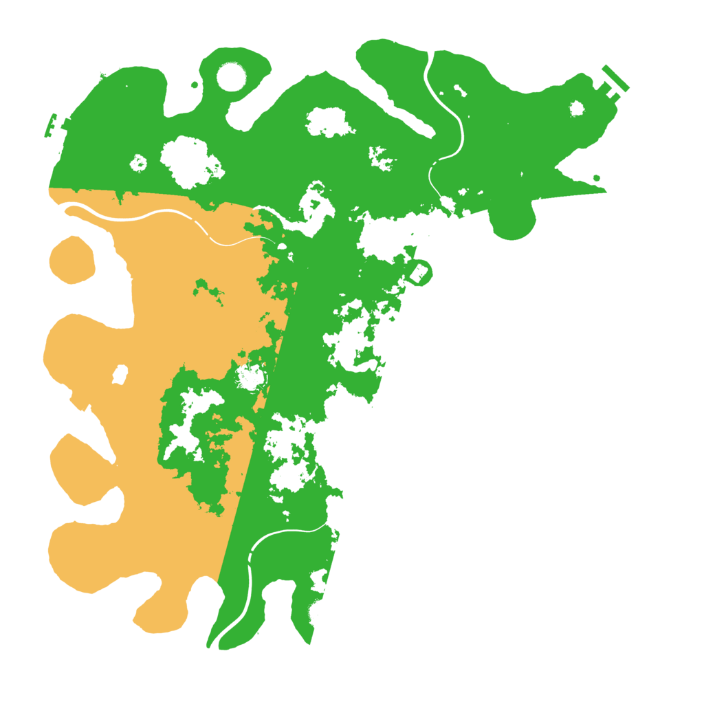 Biome Rust Map: Procedural Map, Size: 4250, Seed: 3432