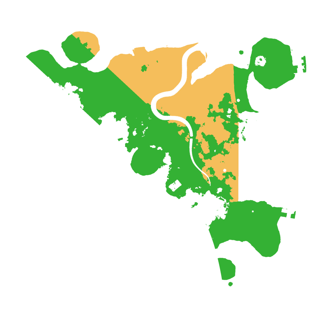 Biome Rust Map: Procedural Map, Size: 2950, Seed: 13371337