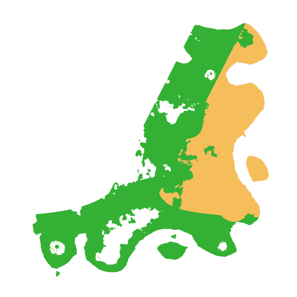 Biome Rust Map: Procedural Map, Size: 3000, Seed: 10150