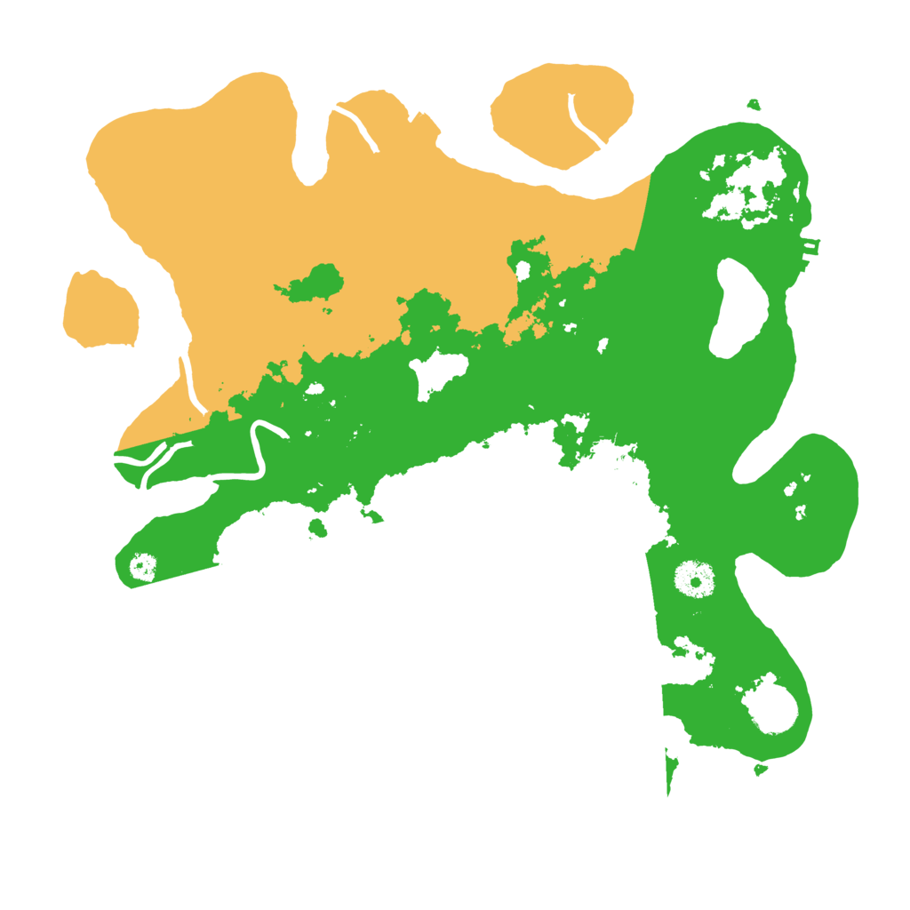 Biome Rust Map: Procedural Map, Size: 3500, Seed: 1445639831