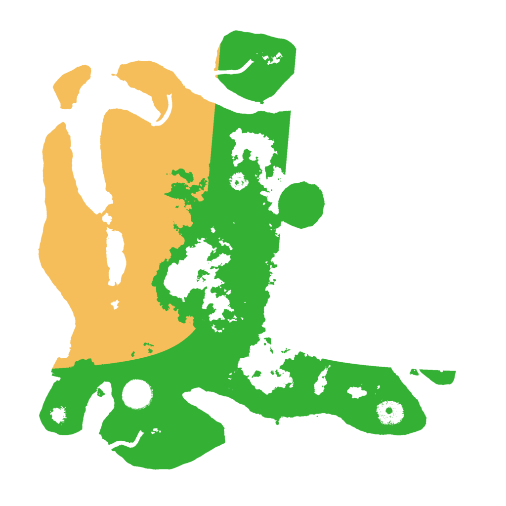 Biome Rust Map: Procedural Map, Size: 3000, Seed: 9307561