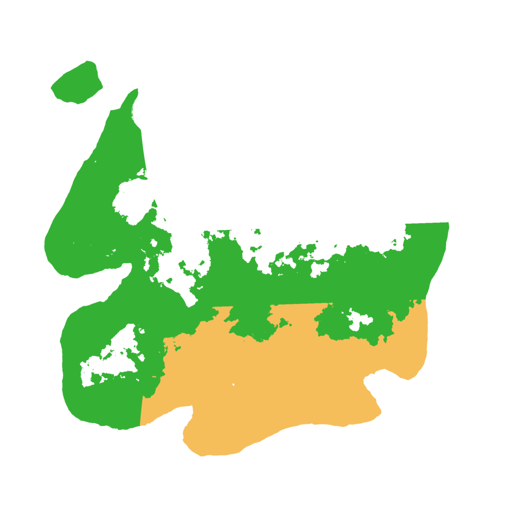 Biome Rust Map: Barren, Size: 2800, Seed: 11111