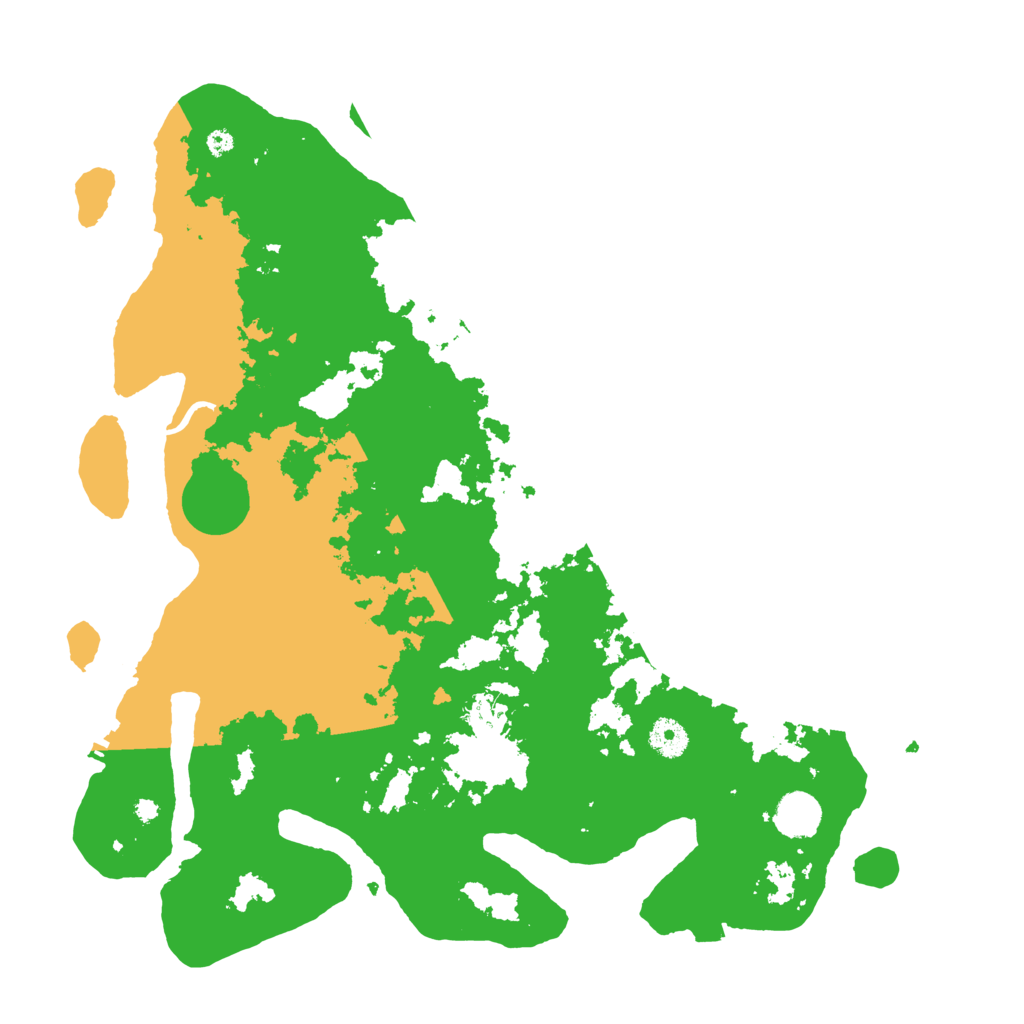 Biome Rust Map: Procedural Map, Size: 4000, Seed: 2167